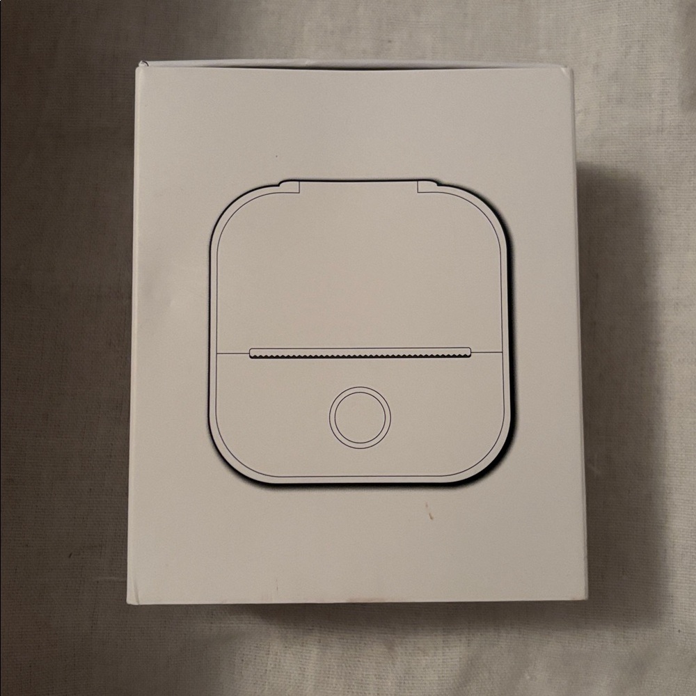 Phomemo White Mini Printer - Picture 2 of 2